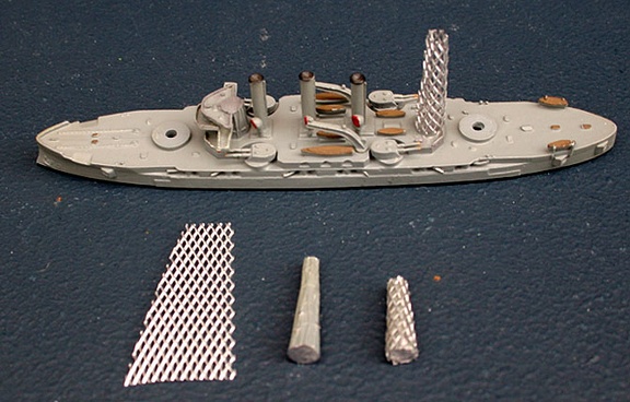 Upgrading Cage Masts on 1-1250 ships